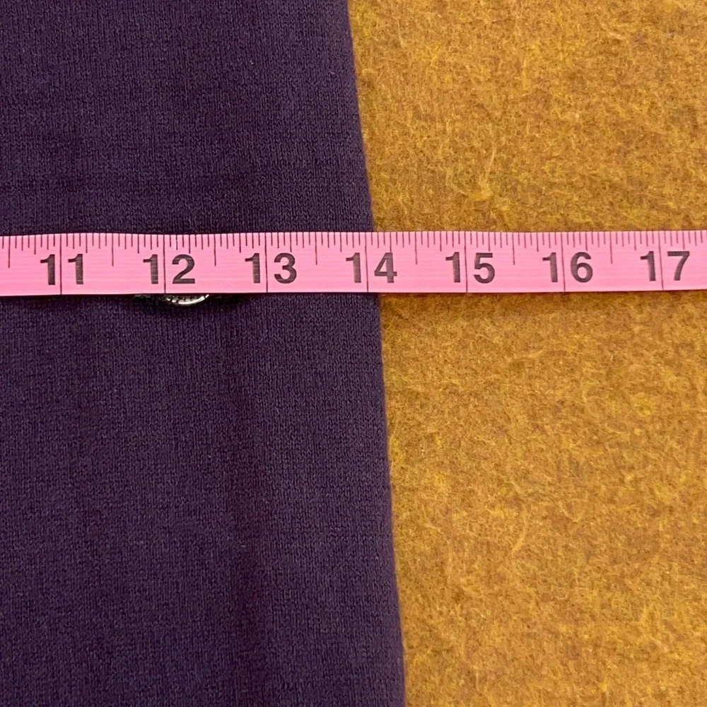 Koyuchi Women One Size Purple 100% Organic Cotton Knit Scarf New